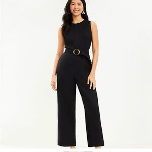 LOFT Belted Jumpsuit